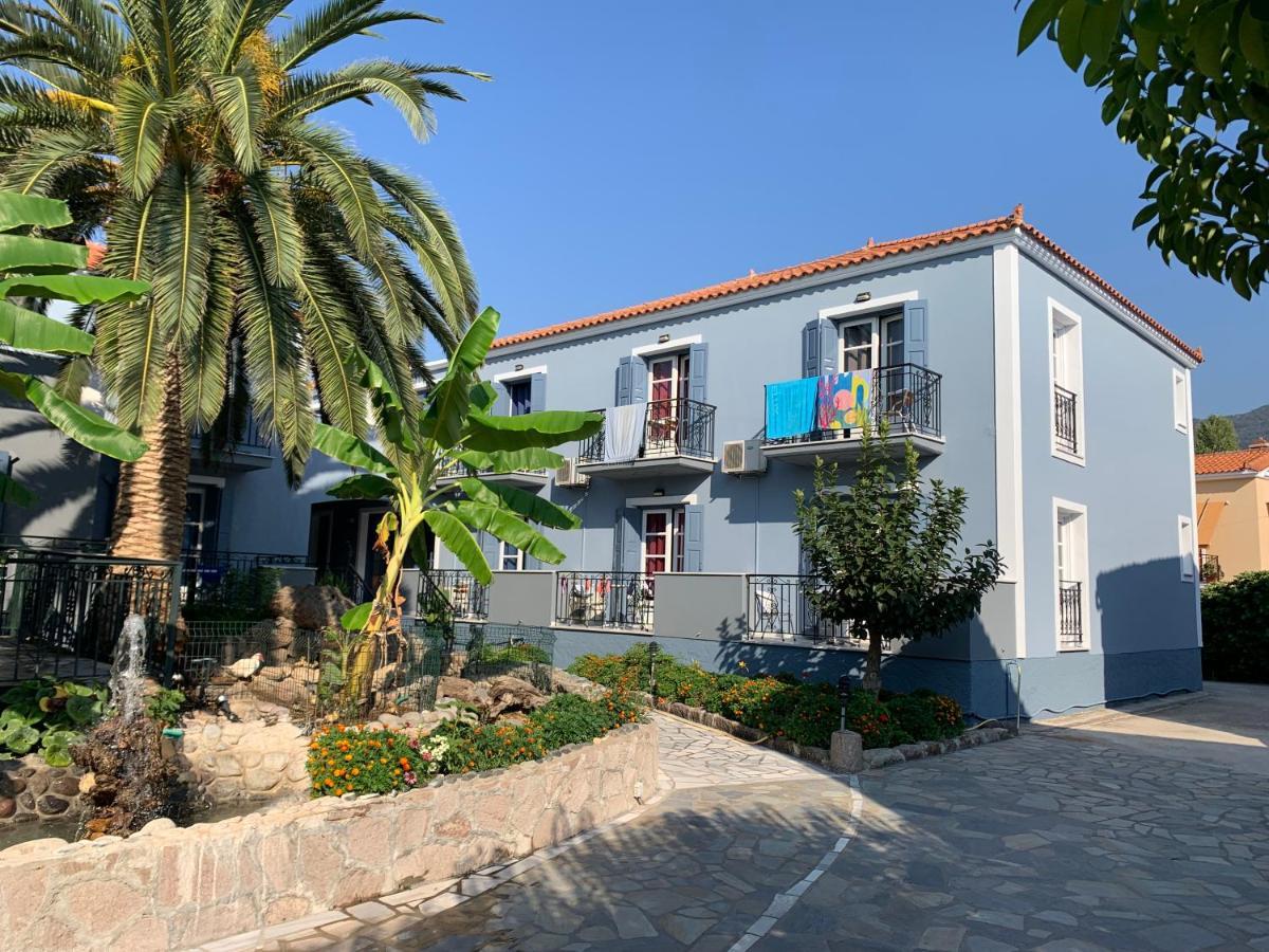 Blue Sky Hotel - Petra - Lesvos - Greece Экстерьер фото
