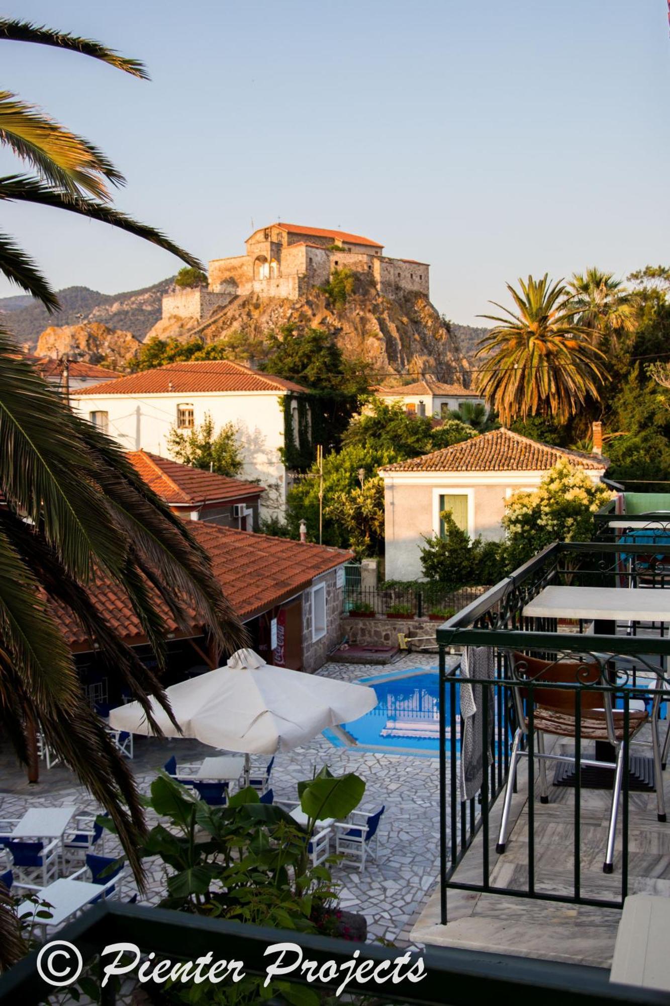 Blue Sky Hotel - Petra - Lesvos - Greece Экстерьер фото