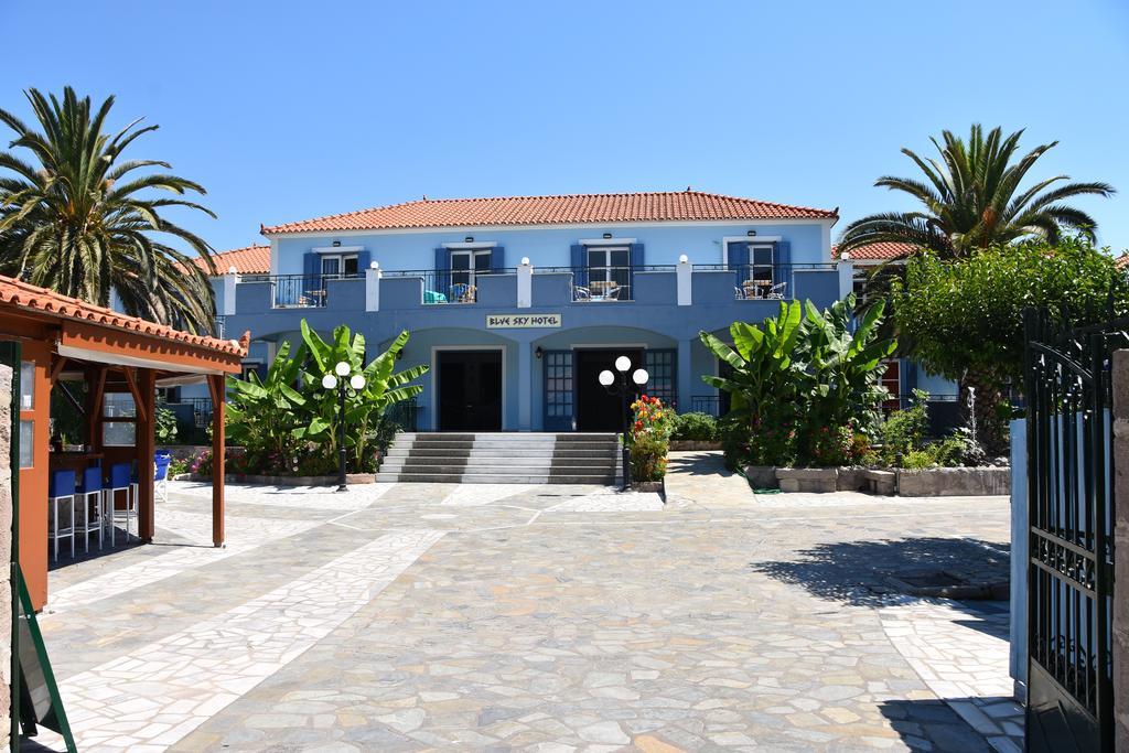 Blue Sky Hotel - Petra - Lesvos - Greece Экстерьер фото