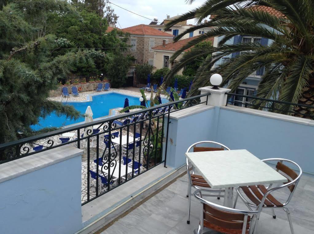 Blue Sky Hotel - Petra - Lesvos - Greece Экстерьер фото