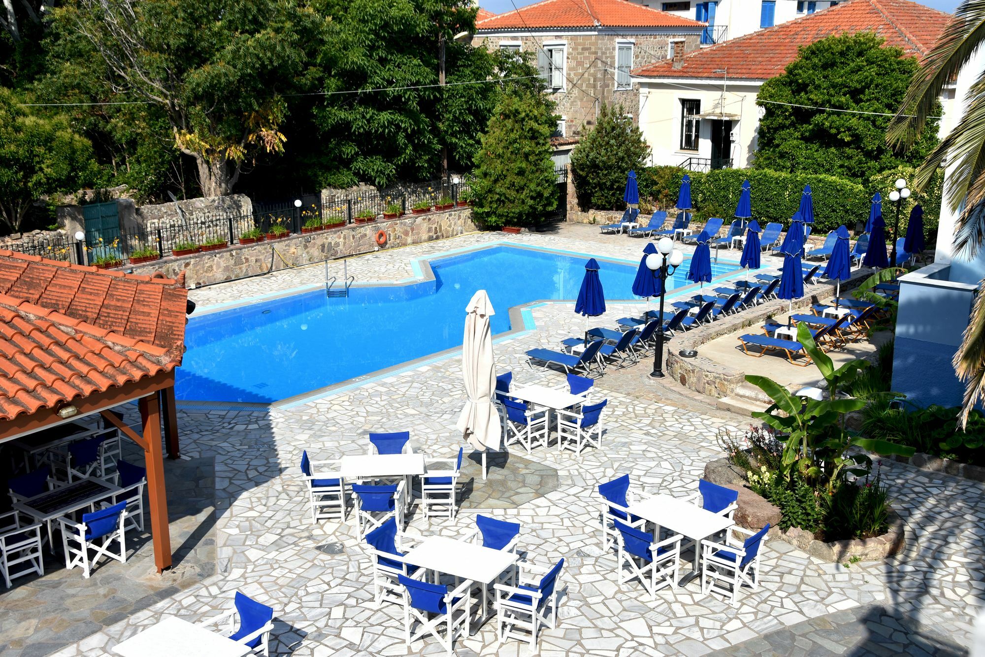 Blue Sky Hotel - Petra - Lesvos - Greece Экстерьер фото